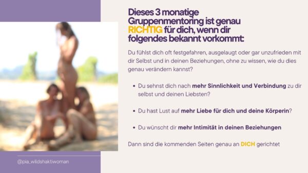 WILD SHAKTI WOMEN AKADEMIE - Premium Paket – Bild 3